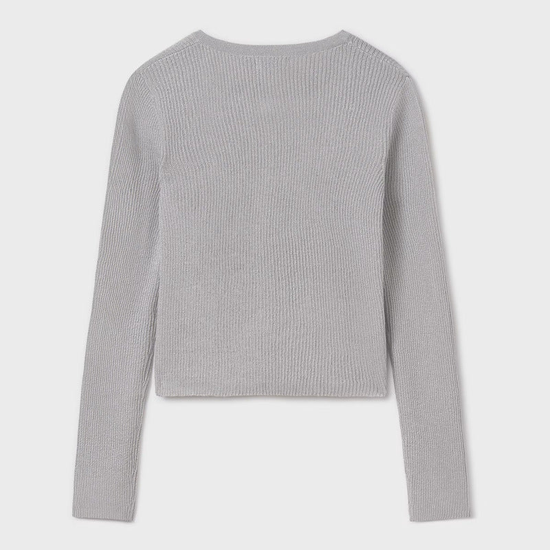 Suéter Tricot Canalé Para Niña Mod.6350 Marca Mayoral®