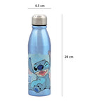 Botella Ligera Para Agua De Aluminio Practica 600ml