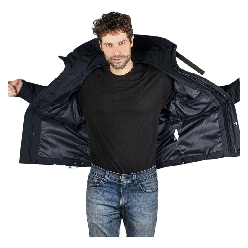 Chamarra De Hombre Gorro Ajustable Cw83-pol8309 Greenlander®