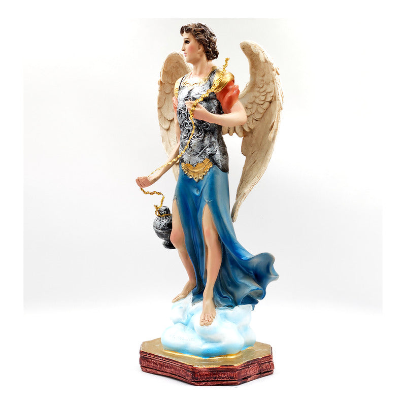 Imagen Religiosa De Resina Decorativa Angel Protector