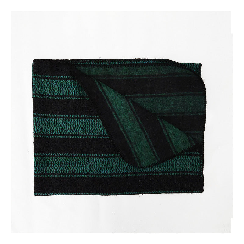 Frazada De Viaje Artesanal Con Almohada Set De Descanso