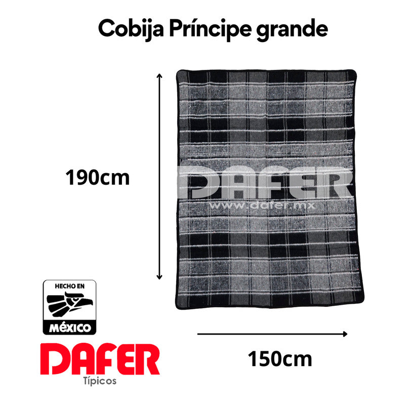 Cobija Mexicana Príncipe De Color Grande 1.5k 1.9x1.5m