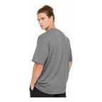 Playera Oversize Fit De Hombre Simbionte Mascara De Latex® Gris Oscuro Simbionte Ch Lisa