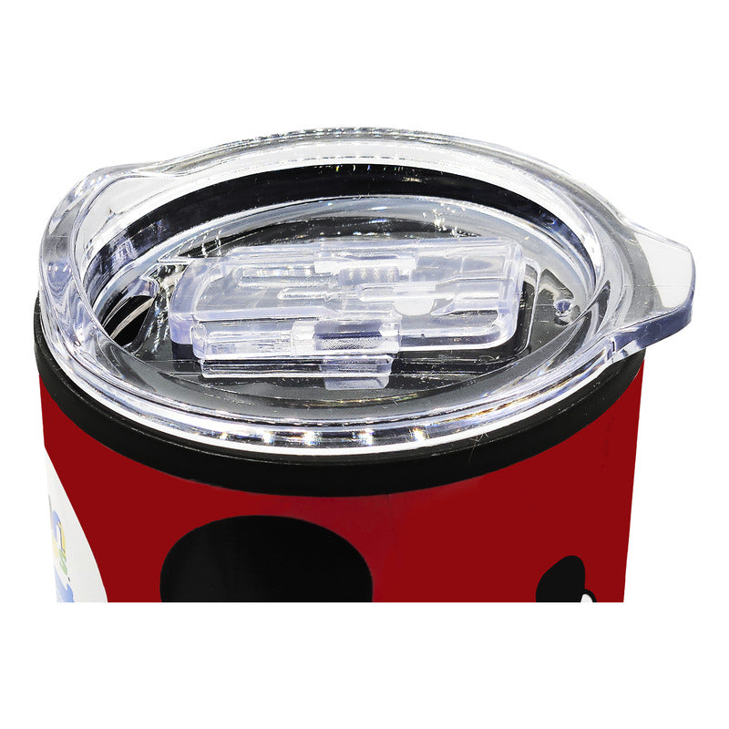 Vaso Termo Con Tapa 450ml Para Adulto Diseños Varios