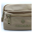 Bolso Crossbody Casual Para Dama M. 2890 Marca Jaime Ibiza® Taupe Lisa