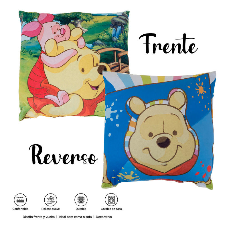 Cojín Reversible Infantil 45x45 Ultra Suave Providencia®