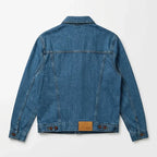 Chamarra Casual Ligera Mezclilla Para Hombre Bleach Oggi® Mezclilla Ch Lisa