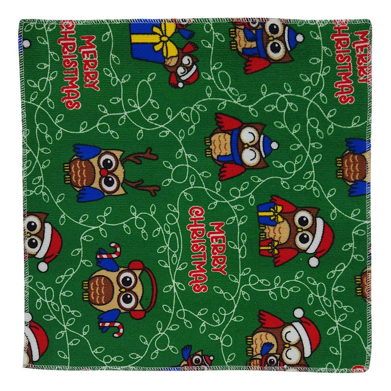 Servilleta De Cocina Multiusos Microfibra Estampada 40x40 Cm