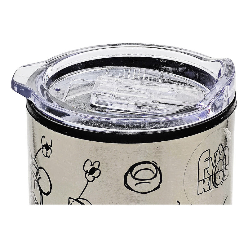 Vaso Termo Doble Pared De Acero Inoxidable 350ml Diseños