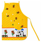 Mandil Delantal Ajustable Multiusos Repelente 65x50cm Amarillo Granja