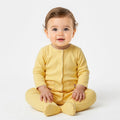 Mameluco Ligero Para Bebé Mod. 1708 Marca Mayoral® Amarillo 4-6 Meses Lisa