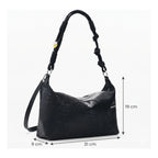 Bolso Para Mujer Con Bordado Mod.26saxp Marca Desigual® Negro Bordado Níquel