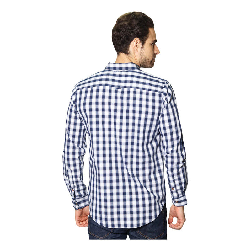 Camisa Para Hombre Regular Fit Mod. B45104 Marca Bobois®