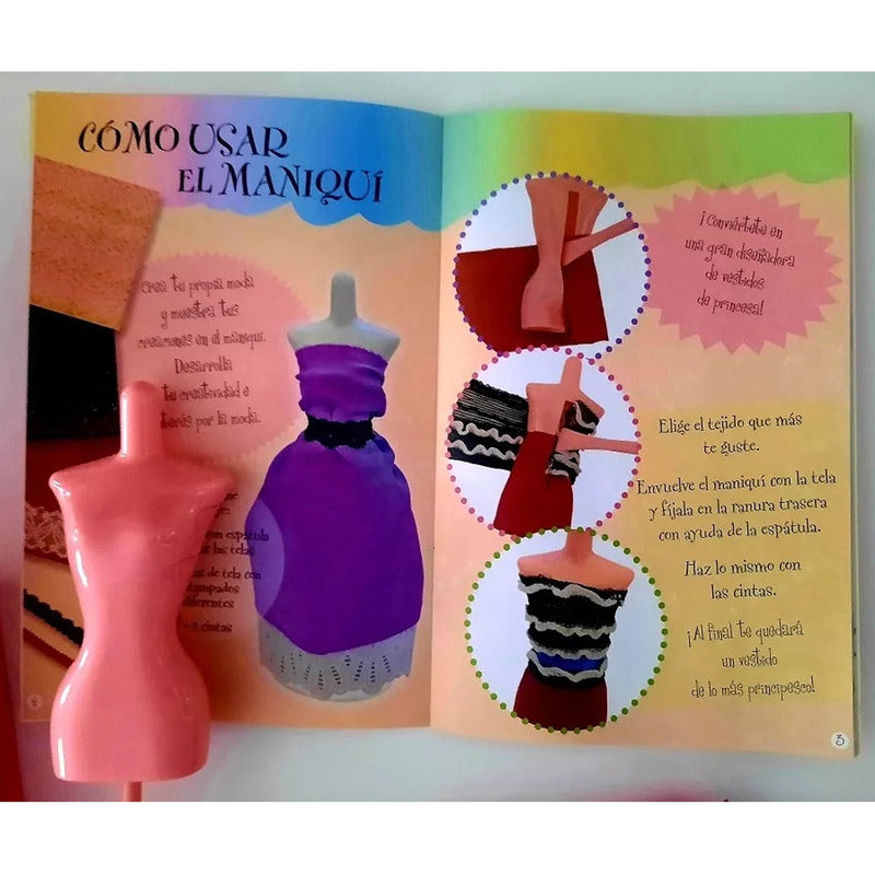 Juego Libro Diseño Mi Ropa Con Estilo Marca Susaeta®