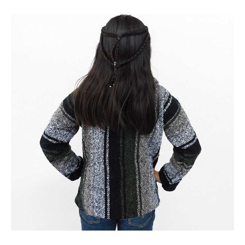 Sudadera Canguro Artesanal De Jerga Infantil