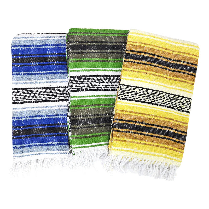 Falsa Mexicana Artesanal Multiusos 6pz Mayoreo 190x120cm Multicolor 2