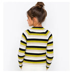 Blusa Cómoda Casual Para Niña Mod.4062 Marca Mayoral® Citronela Rayas 7 Años