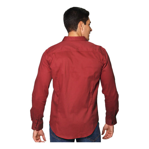 Camisa De Hombre Manga Larga Mod.b35101 Marca Bobois®