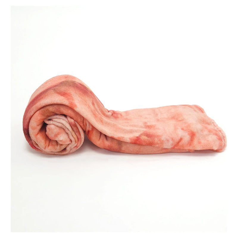 Frazada Divertida Circular Suave Marca Providencia® Rosa Concha Fresa