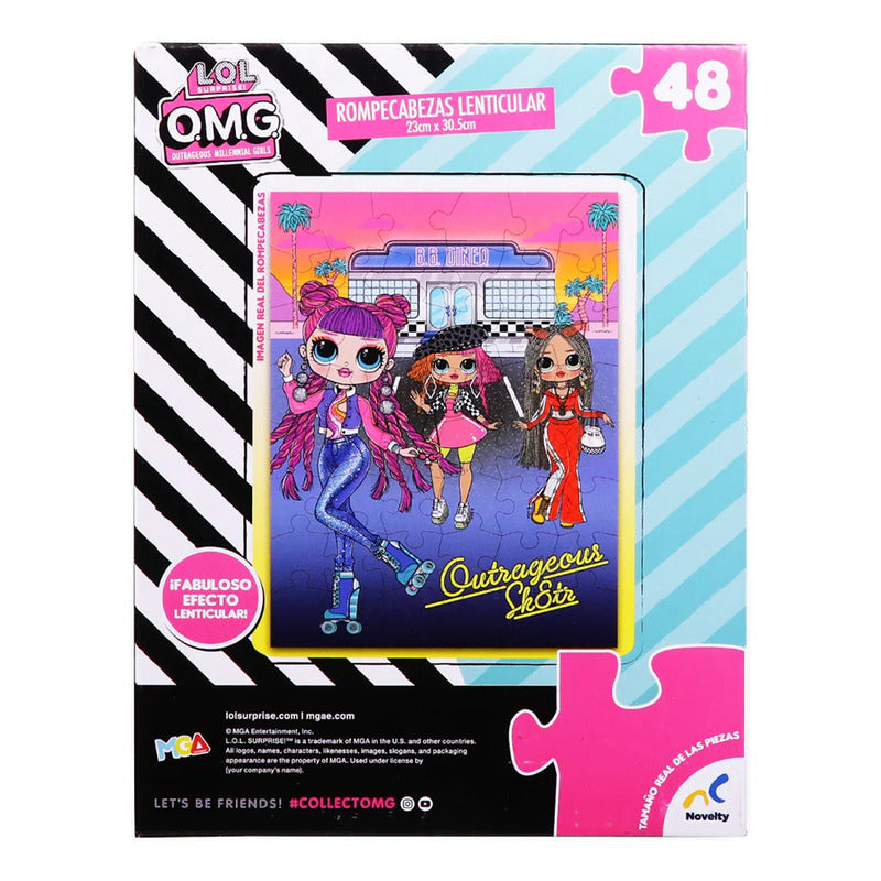 Rompecabezas Lenticular Mod. Jca-3141 Marca Novelty®