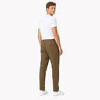 Pantalón Jogger Slim Fit Para Hombre Gjoggw Marca Bobois® Tabaco Lisa 33