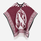 Jorongo Gaban Artesanal Mexicano Colores Lobo Vino Lobo Xg