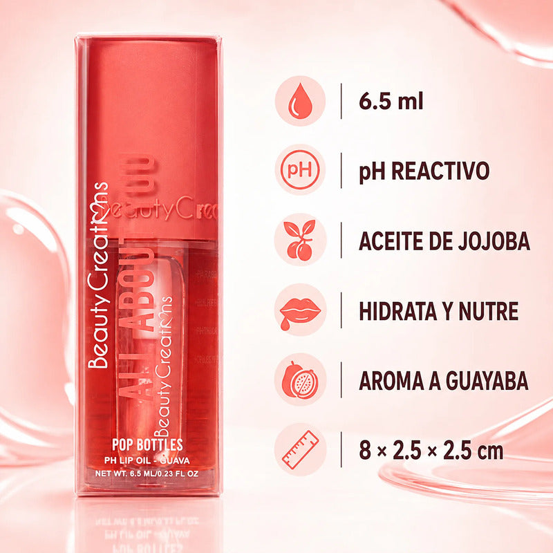 Brillo Labial All About You Marca Beauty Creations® Pop Bottles