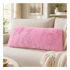 Almohada Abrazable Peluda 110cm X 40 Cm Marca Pillow Lart® Rosa