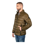 Chamarra Capitonada De Pluma Cw83-pol8745 Greenlander® Dorado Oscuro M Capitonado