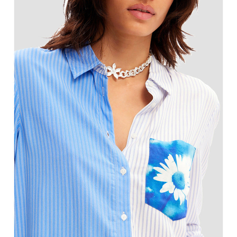 Camisa Estampada Mod. Perfect Ride Para Dama Marca Desigual®