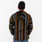 Suéter Poncho Canguro Artesanal Hoodie Acrilico Colores