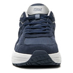 Tenis Retro Para Hombre Con Gel Anti Shock M.424101 Flexi® Azul Marino 27 Mx