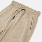 Pantalón Tipo Lino Para Hombre Mod. Mkhp0009 Mako & Co® Beige Lisa M
