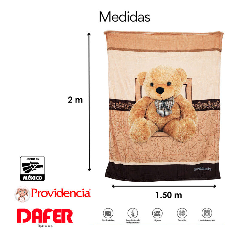 Frazada Individual Suave Infantil 1.50x2m Providencia®