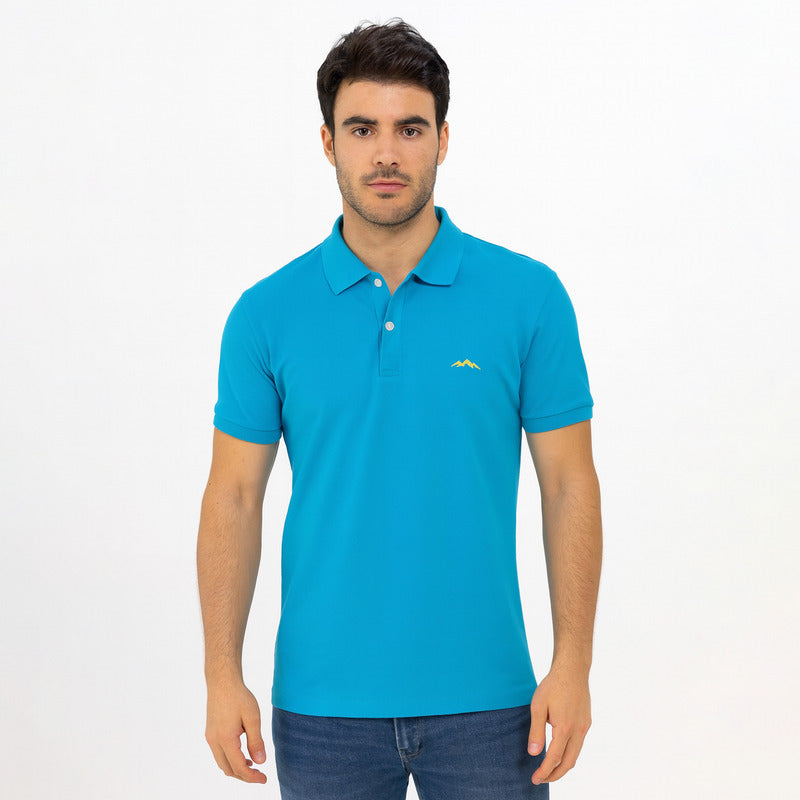 Playera Tipo Polo Corte Slim Para Hombre Marca White Peak®