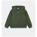 Sudadera Con Cierre Para Niño Mod.4427 Marca Mayoral® 9 Años Verde Olivo Lisa