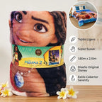 Cobertor Ligero Super Suave Matrimonial Diseños Providencia® Moana 850 G Multicolor