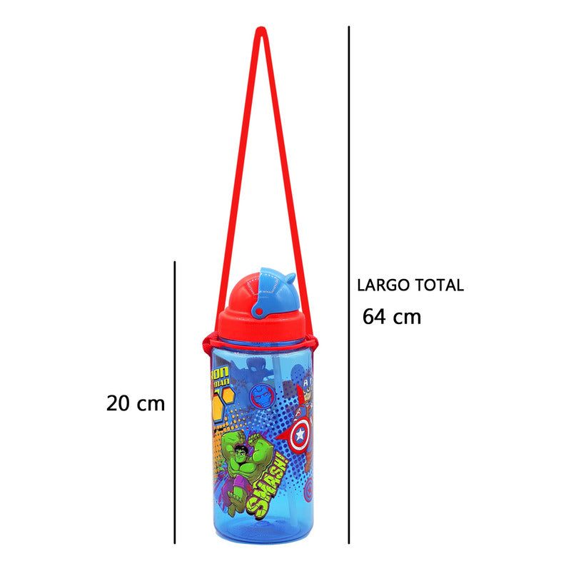 Cantimplora Infantil Botella De Plastico Ligera Mod.1669