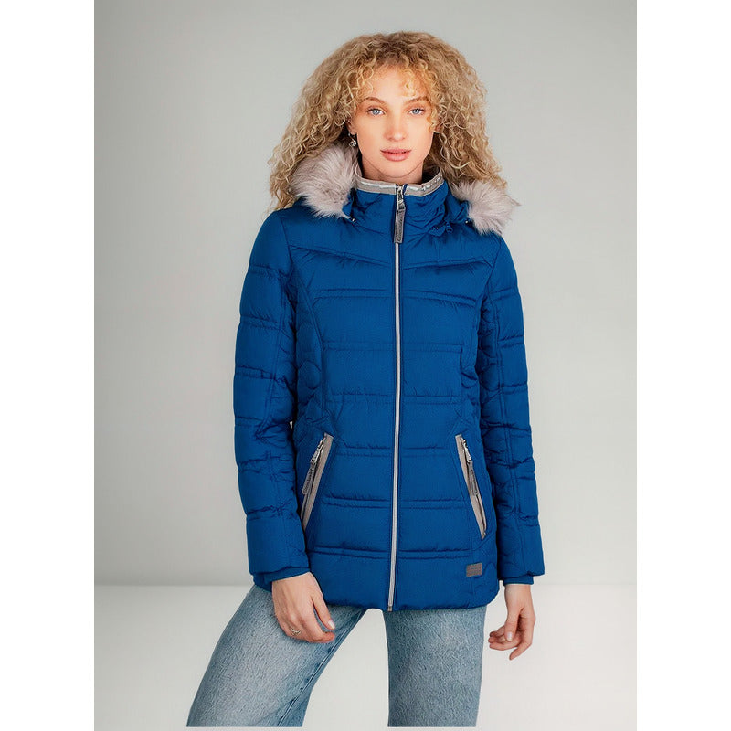 Chamarra Mujer Gorro Desmontable Dw83-pol8041 Greenlander®