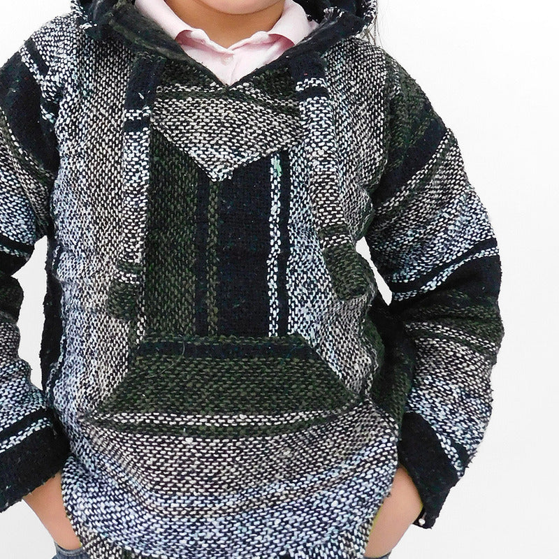 Sudadera Canguro Artesanal De Jerga Infantil