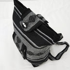 Mochila Artesanal Tejida Tipo Morral Con Bolsillo Frontal 10kg