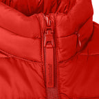 Chamarra Capitonada Para Niño Mod. Bw83-pol8884 Greenlander® Rojo G Lisa