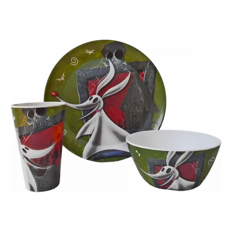 Vajilla De Bambú 12pz Mod. Jack 1762-184 Marca Fun Kids® Multicolor Jack