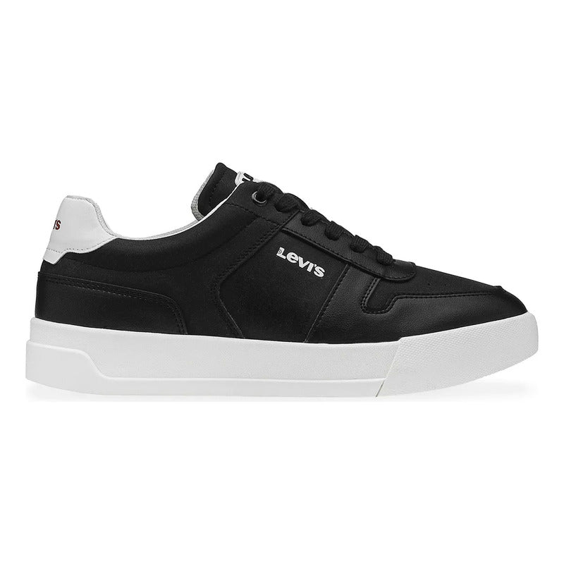 Tenis Casual Para Hombre Mod. L2125472 Marca Levi's® Negro Lisa 27 Mx