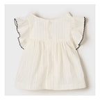 Blusa Holgada Para Niña Mod.1186 Crudo Marca Mayoral® Crudo 6 Meses