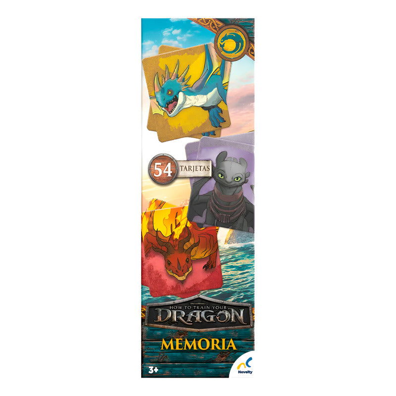 Memoria Cómo Entrenar A Tu Dragón Juego De Mesa Niños