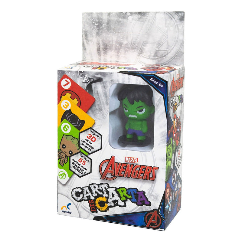 Juego Carta Descarta Avengers Mod.jca-3954 Marca Novelty®