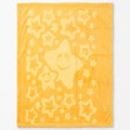 Cobertor Frazada Ligero Jacquard Cunero 90x110m Providencia® Amarillo Estrellitas