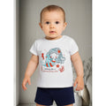 Blusa De Niña Manga Corta Con Estampado Marca Losan®