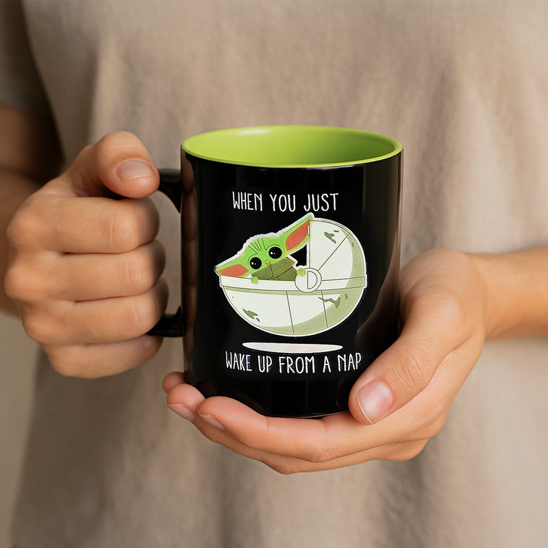 Taza Grande Tarro Metálico Animado Diseños Varios